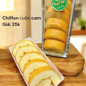 Chiffon cuộn cam